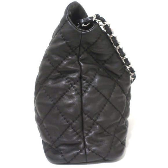CHANEL 2013 ULTIMATE STITCH HOBO BLACK QUILTED LEATHER LARGE SHOULDER BAG - Picture 5 of 15